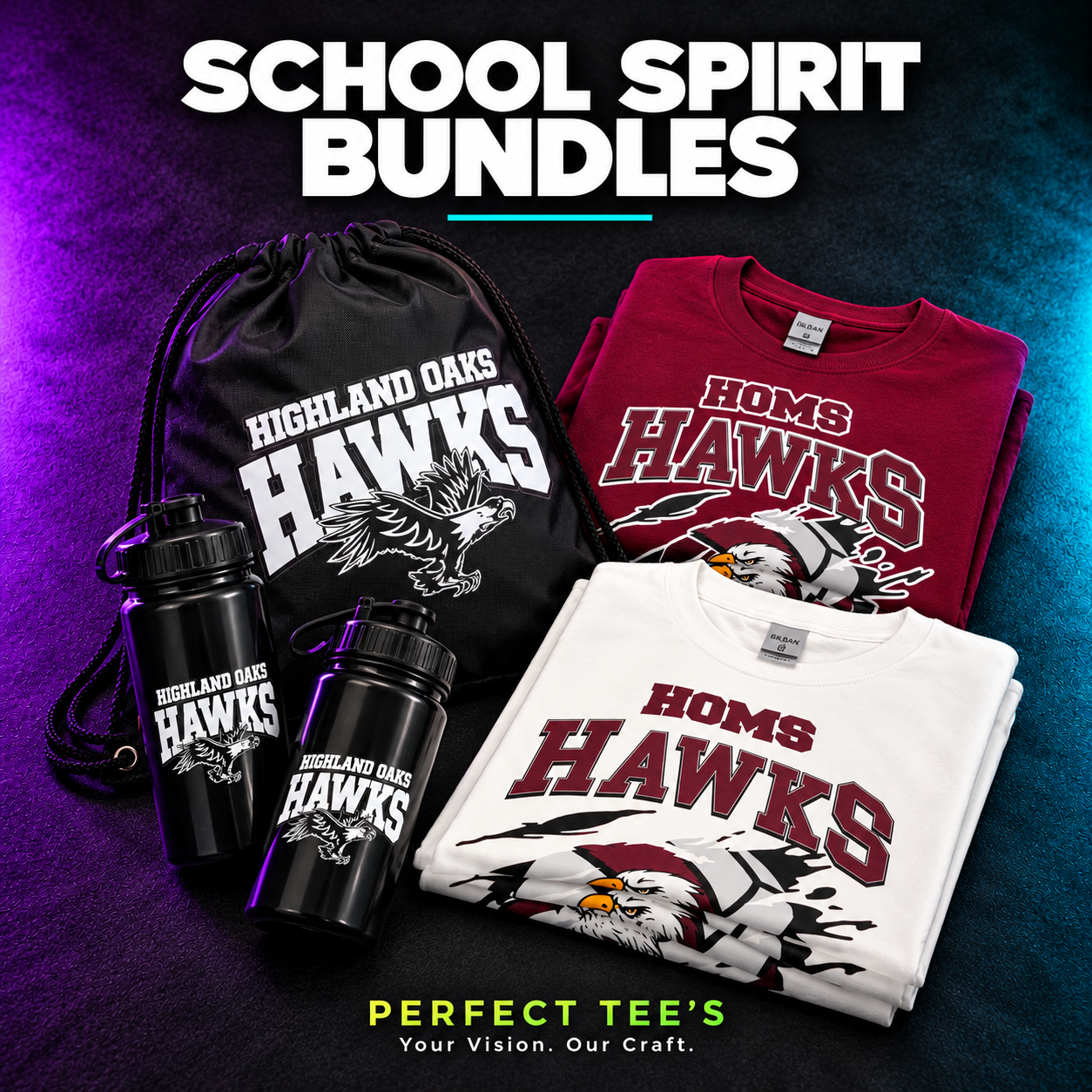 Custom School  Merch
