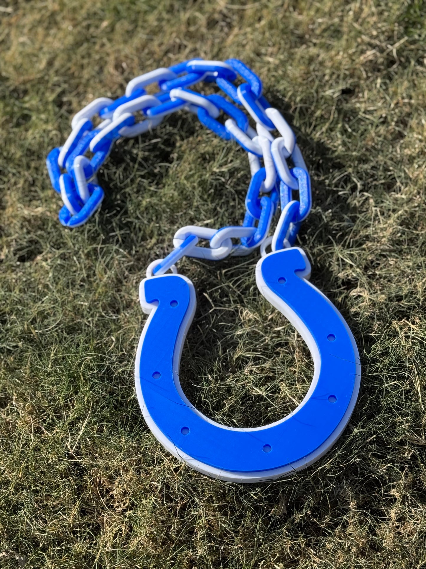 3D Printed Oversized Logo Sports Necklace