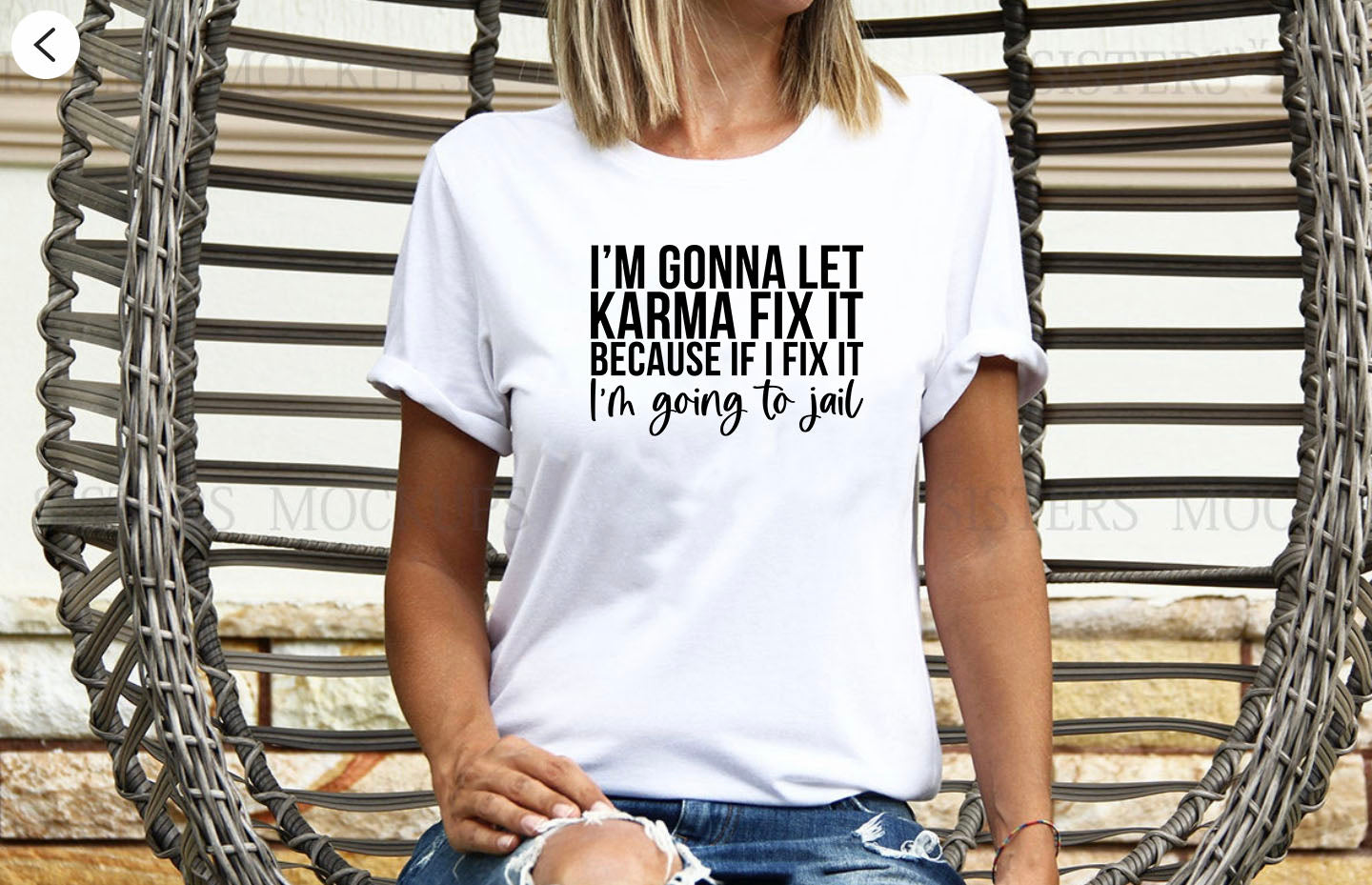 I’m Gonna Let Karma Fix It Tee