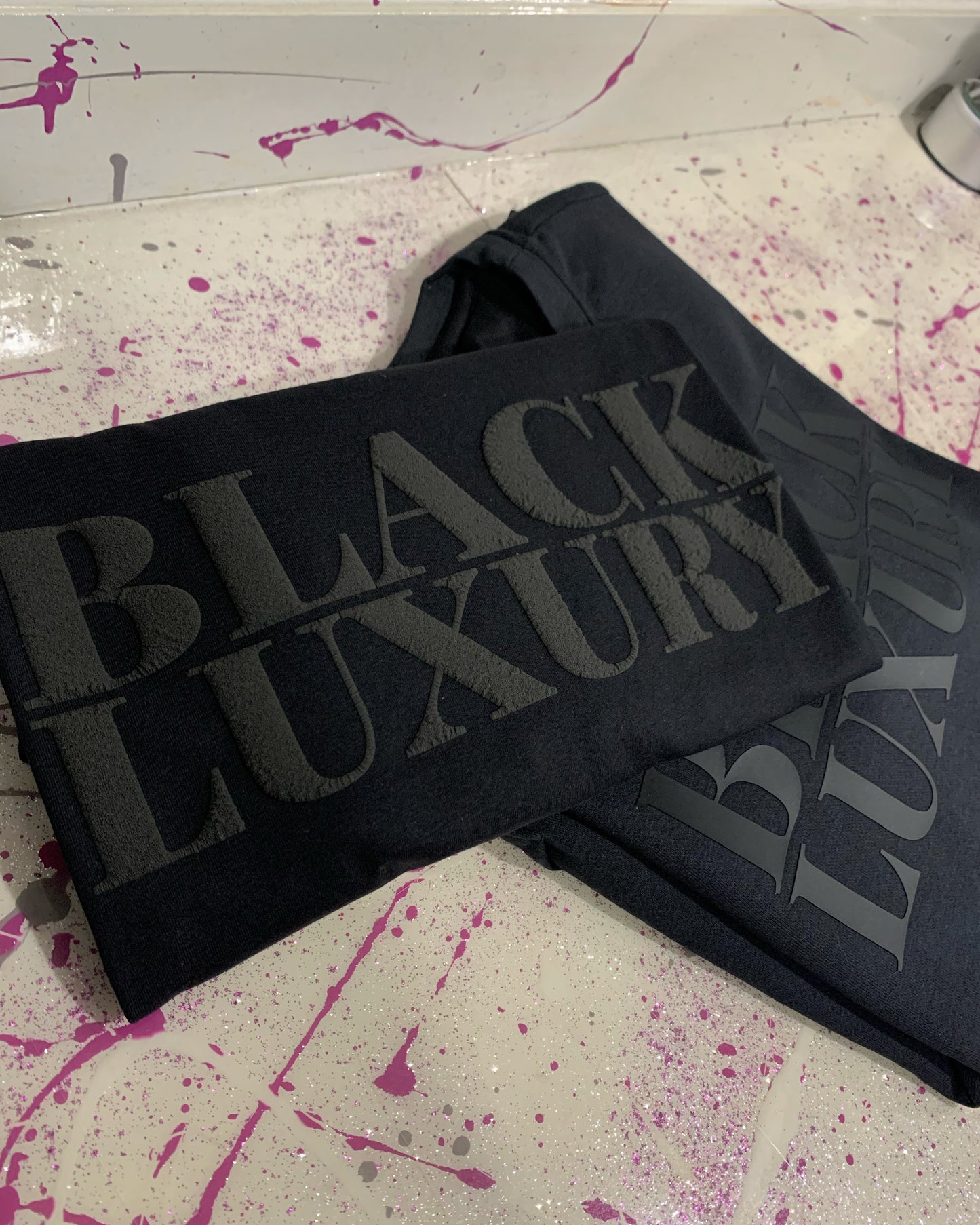 Black Luxury Tee